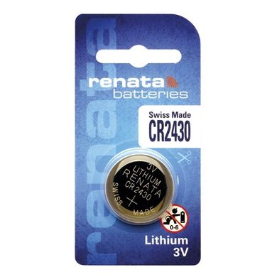 Батарейки літієві Renata CR 2430 (1 BL)