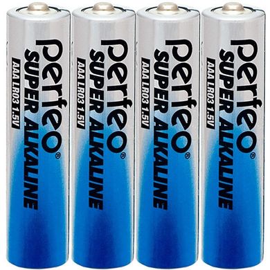 Батарейки Perfeo Alkaline LR03, AAA (4/60/960)