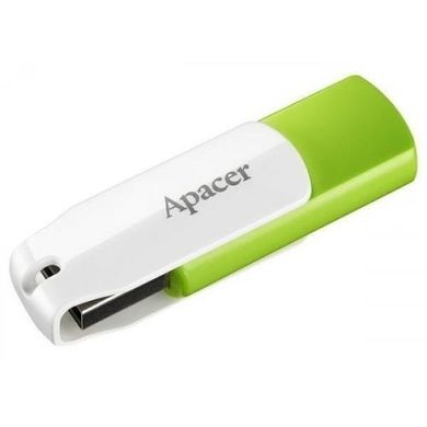 Накопичувач Apacer AH335 64GB USB 2.0 Green (AP64GAH335G-1)