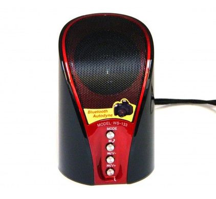 Колонка Bluetooth WS-133 black