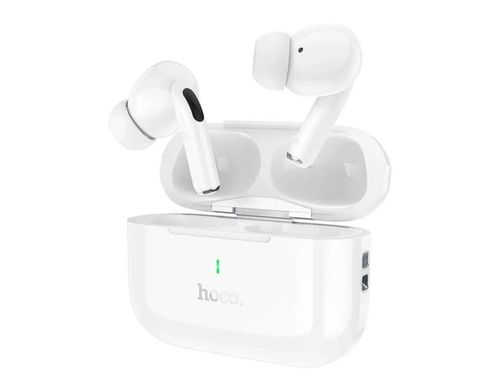 Гарнітура вакуумна Bluetooth TWS HOCO EW59 True headset (BT5.3, 30/300mAh, 4H) white