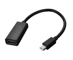 Перехідник Atcom miniDisplayPort (папа) - HDMI (мама), чорний 10см. (11042)
