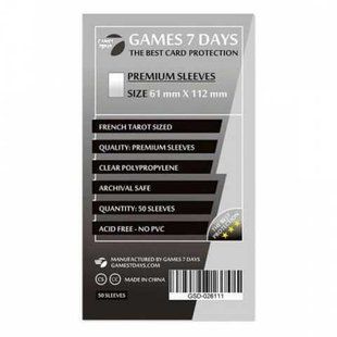Протектори 61*112 Games 7 Days Premium (50шт.)