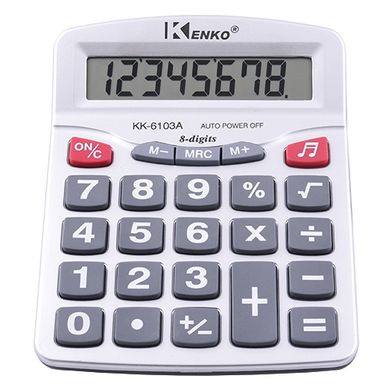 Калькулятор КK-6103A - 8, муз.