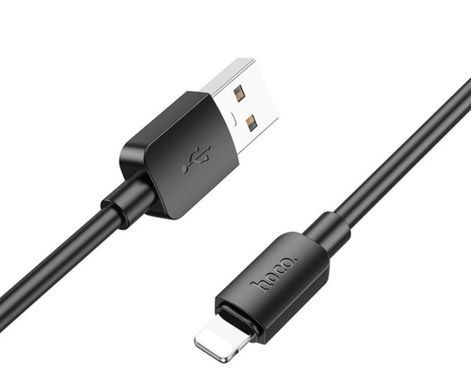 Кабель Lightning HOCO X96 Hyper charging, 2.4A, 1m., black