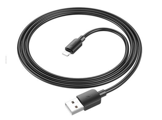 Кабель Lightning HOCO X96 Hyper charging, 2.4A, 1m., black