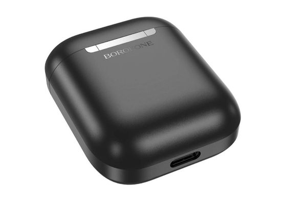 Гарнітура вкладиші Bluetooth TWS Borofone BW38 Joy headset (BT5.3, 30/300mAh, 4H) black