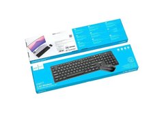 Набір офісний клавиатура + миша бездротові HOCO GM17 (RU/ENG) black