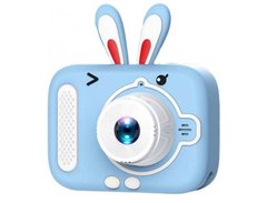 Дитяча фотокамера X900 Rabbit, blue