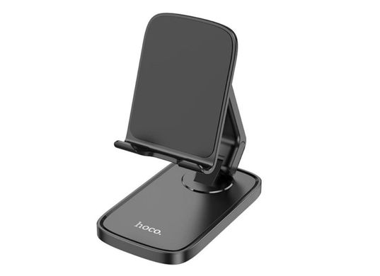 Тримач-підставка для телефону HOCO HD8 Blackfish folding desktop stand (4.5-7") black