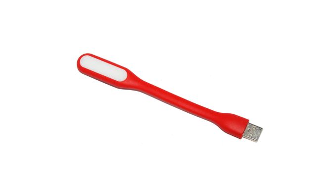 Лампа LED USB red (підсвічування для ноутбука)