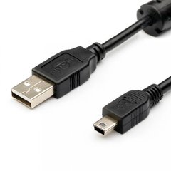 Кабель Atcom miniUSB, 5pin, 0.8m. (USB - miniUSB) (3793)