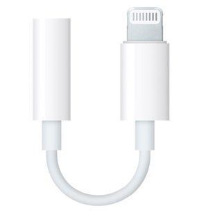 Перехідник Lightning - Jack 3.5" Headphone Jack Adapter ORIGINAL White
