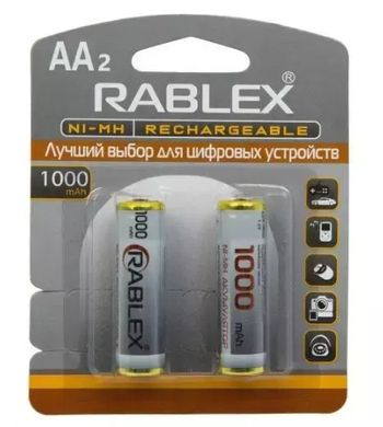 Акумулятор Rablex R6, AA 1000mAh (2/24)