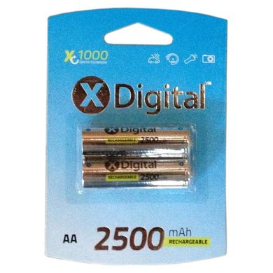 Акумулятор X-Digital R6, AA, 2500mAh, Ni-MH