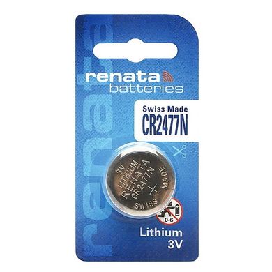 Батарейки літієві Renata CR 2477N (1 BL)