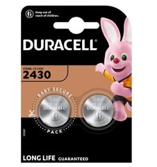 Батарейки літієві Duracell CR2430, 3V (2/20) BL