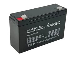 Акумулятор Vargo (V-117478) (6V, 12A) (151*50*94/100)
