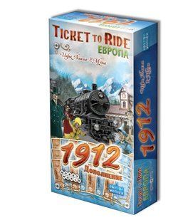 Ticket to Ride: Europe 1912 (Квиток на потяг: Європа 1912/Билет на поезд Европа 1912)