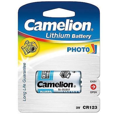 Батарейки Camelion Lithium CR123A, 3V (1/20)