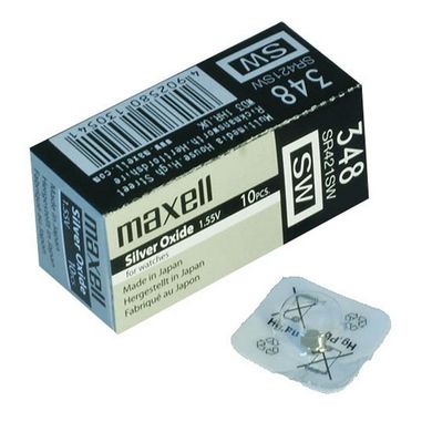 Батарейки для годинників Maxell SR421SW (348) 1x10