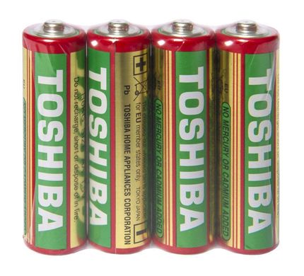 Батарейки Toshiba R6 red, AA (4/40/200)