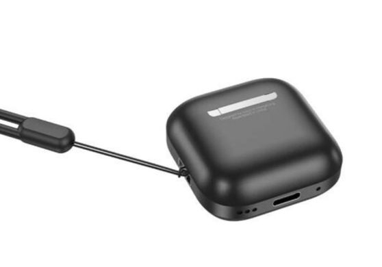 Гарнітура вкладиші Bluetooth TWS HOCO EW53 Lucky headset (BT5.3, 30/250mAh, 4H) black