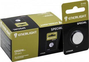 Батарейки літієві Enerlight CR 2016 / 1 BL