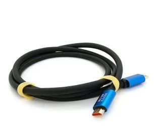 Кабель Merlion HDMI-HDMI 8K Ultra HD v2.0 1.5m конектор Blue (19113)