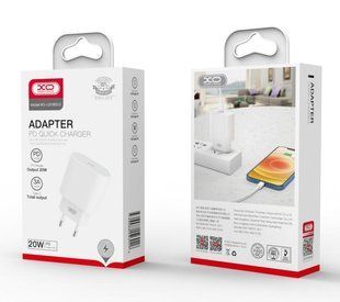 МЗП XO L81B Single Type-C (QC&PD 3.0, 1ХType-C, 3A, 20W) white