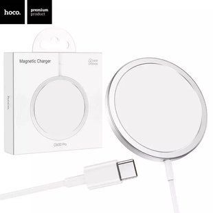 БЗП HOCO QI CW30 Pro Original Series Magnetic for Phone (15W, iPhone 12) silver
