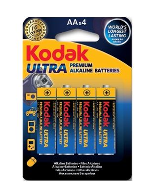 Батарейки Kodak Ultra LR6, AA (4/48) BL