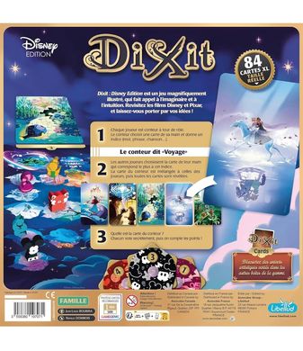 Dixit Disney Edition Настільна гра (ENG) QR код з правилами українською мовою