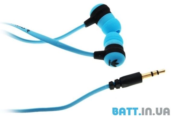 Навушники вакуумні Adidas ADS-02 blue (пакет)