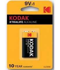 Батарейки Kodak XtraLife 6LR61, крона 9V (1/10) BL