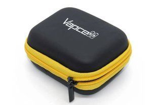Бокс пластик-тканина Vapcell EVA Zipper Case 2x18650 Gold