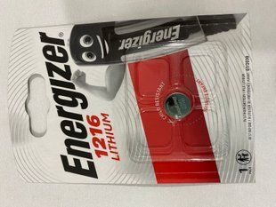Батарейки літієві Energizer CR 1216, 3V, 1 BL