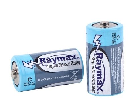 Батарейки Raymax R14, C (2/24)