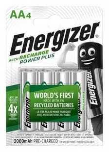 Акумулятор Energizer R6, 2000mAh, Ni-MH (4 BL)