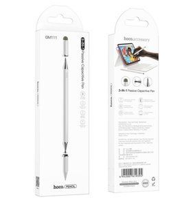 Стілус універсальний HOCO GM111 Cool Dynamict Series 3 в 1 Black
