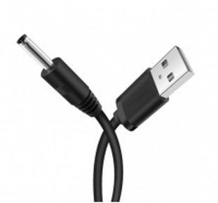 Кабель для роутера USB2.0 (M) - 3.5/1.35mm(M), OEM 0.7m Black (12997)