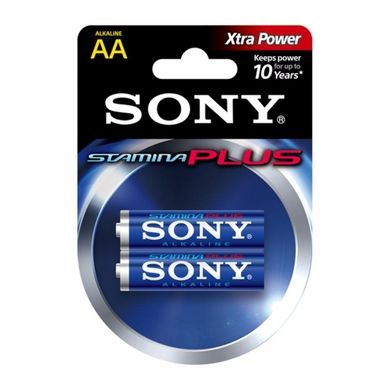 Батарейки Sony Stamina Plus LR6, AA (12/240) BL
