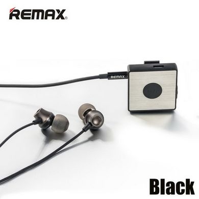 Гарнітура вакуумна Bluetooth 4.1 Remax RB-S3 чорний