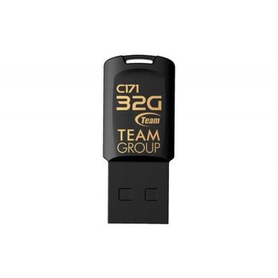 Накопичувач Team C171 32GB USB 2.0 Black (TC17132GB01)