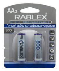 Акумулятор Rablex R6, AA 800mAh (2/24)