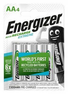Акумулятор Energizer R6, 2300mAh, Ni-MH (4 BL)