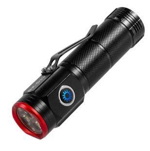 Ліхтар ручний S33 - 3XHP360, 1x18650, Power Bank, індикатор заряду, ЗП Type-C. магніт