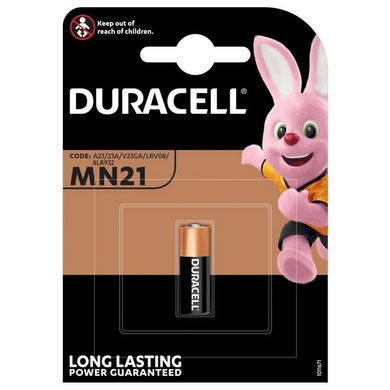 Батарейки Duracell 23A, 12V (1/10) BL