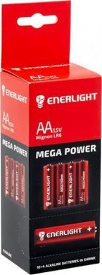 Батарейки Enerlight Mega Power LR6, AA (4/40)