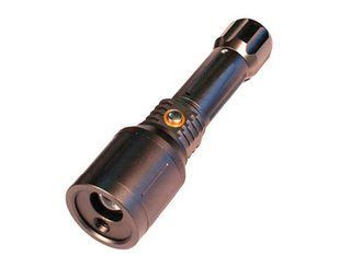 Ліхтар ручний акумуляторний CK007-T6 + лазер зелений, 1х18650/3xAAA, ЗУ 220V, zoom,